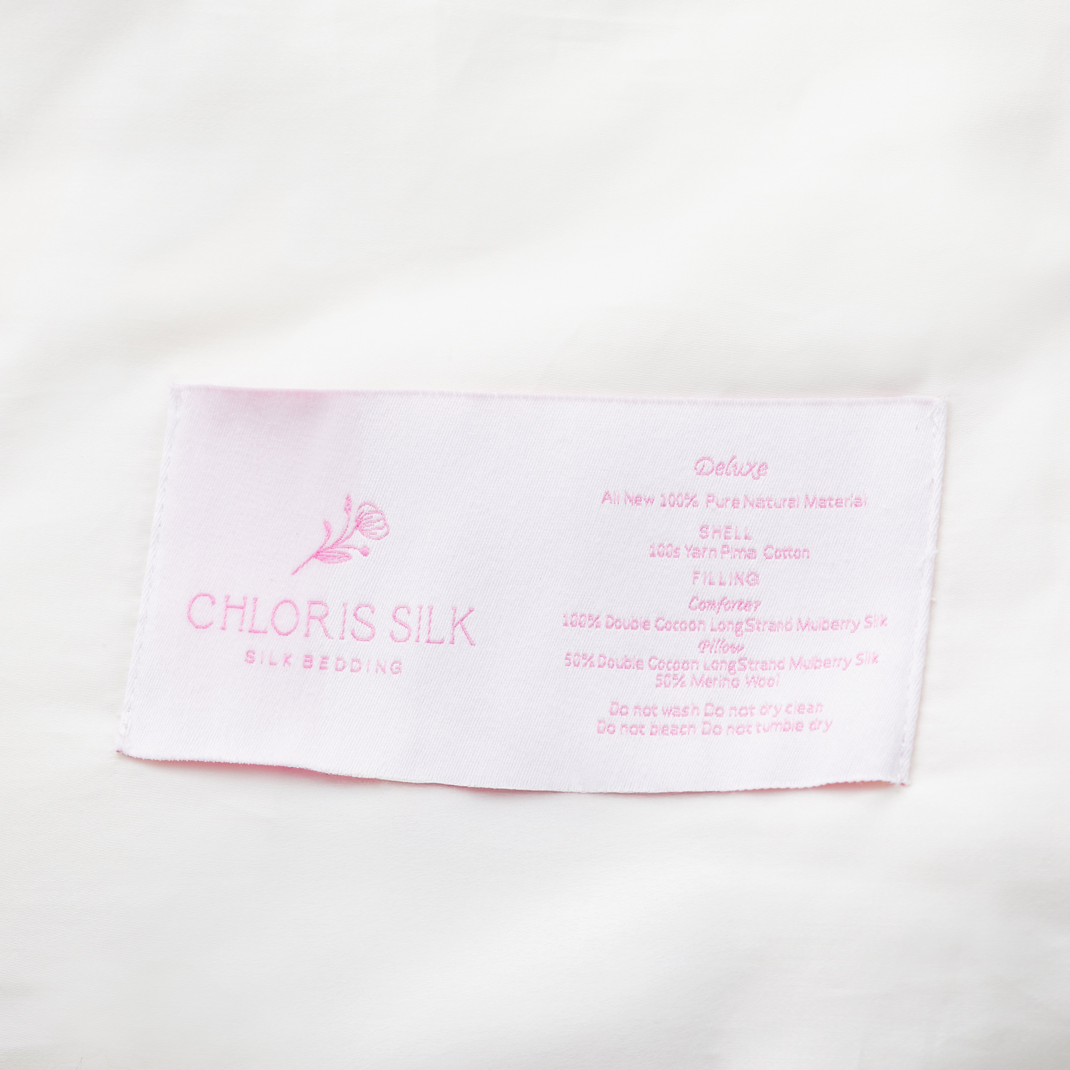 Mulberry Silk Duvet Insert-Pima Cotton Deluxe-Regular All Season